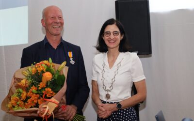 Onze voorzitter Albert van der Ploeg Ridder in de Orde van Oranje Nassau
