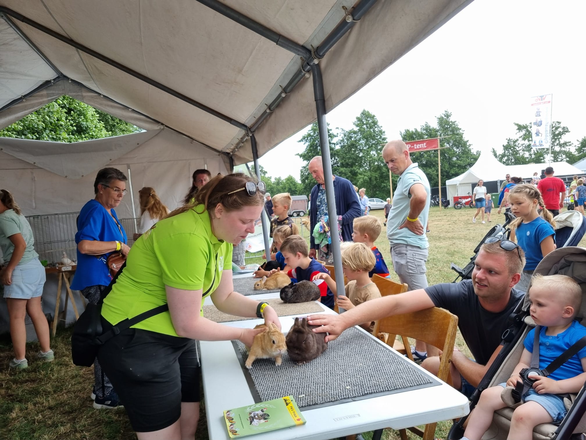 Frisia Promo Stand op de Boerendag
