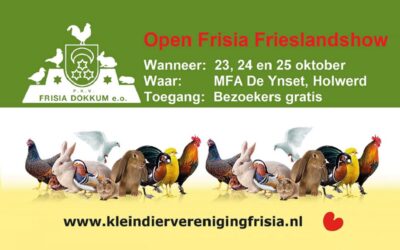 Frisia Frieslandshow de tentoonstelling voor liefhebbers van kleindieren